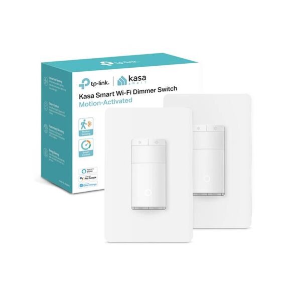 Smart Motion Sensor Switch, Dimmer Light Switch, Single Pole, Needs Neutral Wire - Picture 1 of 7